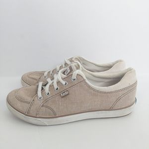 Keds Center 2 sneakers size 6 Walnut Chambray Softerra footbed with memory foam